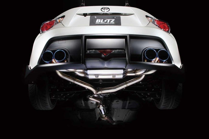 BLITZ, NUR-Spec VSR Quad Outlet Exhaust System - Toyota 86 (TRD