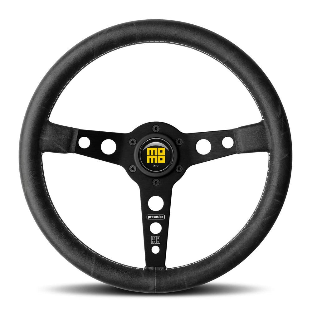 Momo, Prototipo Heritage Black 350 – Race Division