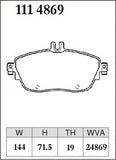 Dixcel Front Brake Pads – Mercedes-Benz A250 Sport / A250 4MATIC (W176)