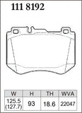 DIXCEL Front Brake Pads - Mercedes-Benz C-Class (W205/C205/A205/S205) / E-Class (W213) / GLC (X253) - AMG Performance Brake