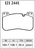 DIXCEL Front Brake Pads – BMW M5 (F90/G90) / M8 (F92/F93) / X5 M (F95) / X6 M (F96)