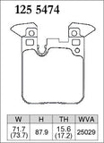 DIXCEL Rear Brake Pads – BMW M2 (F87) / M3 (F80) / M4 (F82)
