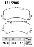 DIXCEL Front Brake Pads – Audi S6 (C8) S7 (C8) S8 (D5) SQ7 (4M) SQ8/RSQ8 (4MN)