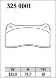DIXCEL Rear Brake Pads – Nissan GT-R (R35)