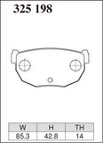 DIXCEL Rear Brake Pads – Nissan 180SX (S13) / 200SX (S14 / S15)
