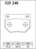 DIXCEL Rear Brake Pads – Subaru WRX (GDA/GDB) / Nissan Skyline (R32/R33/R34)