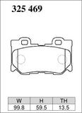 DIXCEL Rear Brake Pads – Nissan 370Z (Z34) / Nissan Z (RZ34)