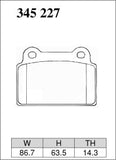 DIXCEL Rear Brake Pads – Mitsubishi Lancer Evolution X (CZ4A)