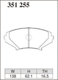 DIXCEL Front Brake Pads – Mazda RX-8 (SE / FE)