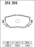 DIXCEL Front Brake Pads – Mazda MX-5 (ND) / Fiat 124 Spider (348)