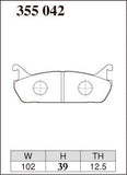 DIXCEL Rear Brake Pads – Mazda MX-5 (NA6C) / 323 (BG)