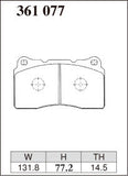 DIXCEL Front Brake Pads – Subaru WRX STI / BRZ / Mitsubishi Evo / Toyota 86 / Renault Megane RS (Brembo 4-Piston)