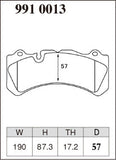DIXCEL Front Brake Pads – Volvo S60 / V60 Polestar (P3) – Brembo 6-Pot
