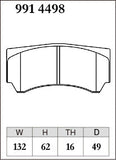 DIXCEL Brake Pads – Alcon CAR98 MONO4 (16mm)