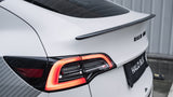 Haloblk, Dry Carbon Fibre Rear Spoiler (For Tesla Model 3 / Model Y)