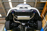 TOM'S Racing Dual Ti Tip Catback Exhaust GR86/BRZ 2.4 ZN8 ZD8
