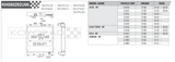 Koyorad KH080292U06 spec sheet — Honda Civic EG EK CR-X Domani MT fitment and dimensions