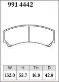 Dixcel Specom B Rear Brake Pads – AP Racing CP9449 / CP9450 / CP9451 Calipers (D42)