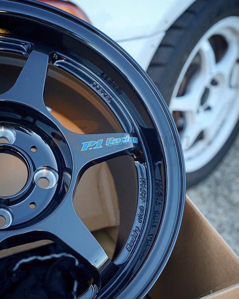 BUDDY CLUB P1 15X8 +32 Gloss Black 4X100 Wheels (set of 4) – Race