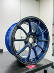 RAYS, Volk Racing ZE40 Time Attack III  Metallic Blue/Matte Black Clear (LM)