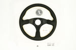 Works Bell, Steering Wheel (Type 3, 350, Yellow Stitch)