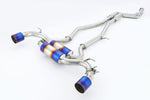 Amuse R1 Titan, Extra Gold Ring STTI Exhaust TOYOTA GR Supra