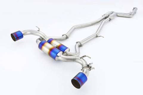 Amuse R1 Titan, Extra Gold Ring STTI Exhaust TOYOTA GR Supra