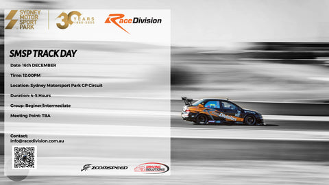 Race Division SMSP Track Day - 16th December