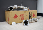 HKS, 3" Catless Down Pipe (Honda Civic Type R FK8) - Race Division