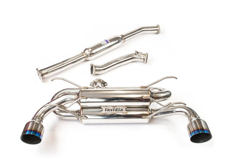 Invidia, R400 70mm Cat Back Exhaust 86/BRZ 12-20 GR86 BRZ2.4