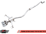 AWE, Touring Edition Exhaust (Inc Front Pipe) Honda Civic Type R FK8
