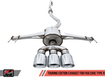AWE, Touring Edition Exhaust (Inc Front Pipe) Honda Civic Type R FK8