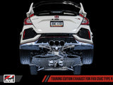 AWE, Touring Edition Exhaust (Inc Front Pipe) Honda Civic Type R FK8