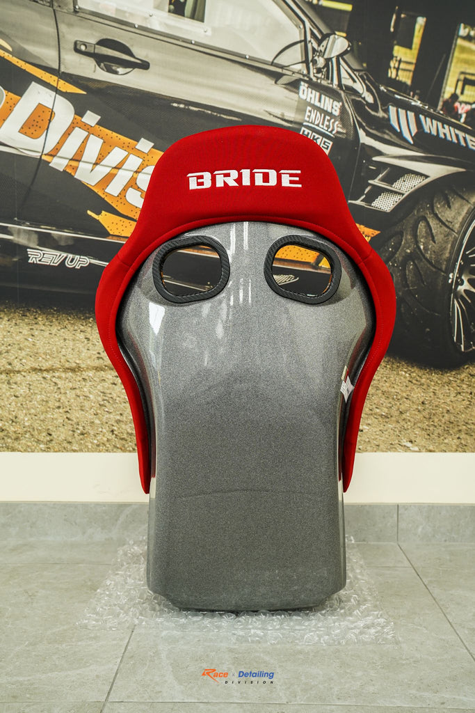 Bride Zeta IV Racing Bucket Seat - Black / Silver FRP Shell
