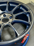 RAYS, Volk Racing ZE40 Time Attack III  Metallic Blue/Matte Black Clear (LM)