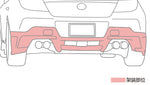 GR, Rear Bumper Spoiler GR86 ZN8