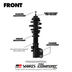 MCA Pro Comfort Suspension - Toyota GR Yaris Complete Set